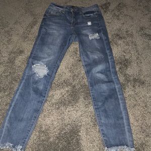 Charlotte Russe Refuge ripped jeans